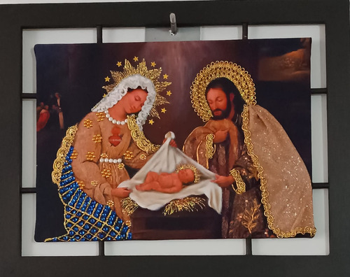 Cuadro Subliminado Del Nacimiento De Jesus