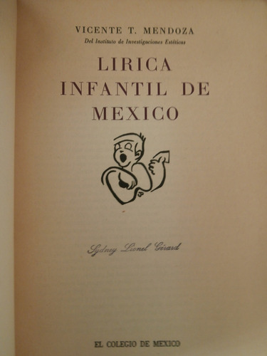 Vicente Mendoza - Lírica Infantil De México G02