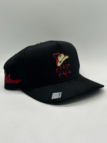 Gorra Big Boss La Sombrero Black/red 100% Original Negro Único
