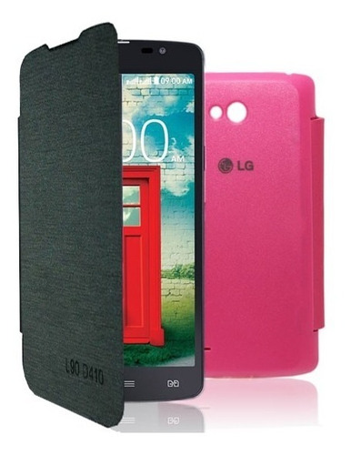 Capa Flip Cover Para LG L90 D410 Dual / D405 / D415 Couro