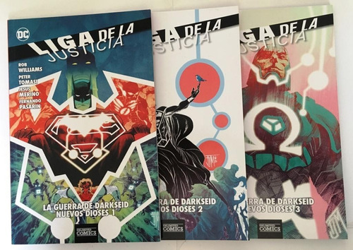 Comic Marvel: Liga De La Justicia - La Guerra De Darkseid Y Los Nuevos Dioses, 3 Ts. Hist. Complta.  Editorial Unlimited