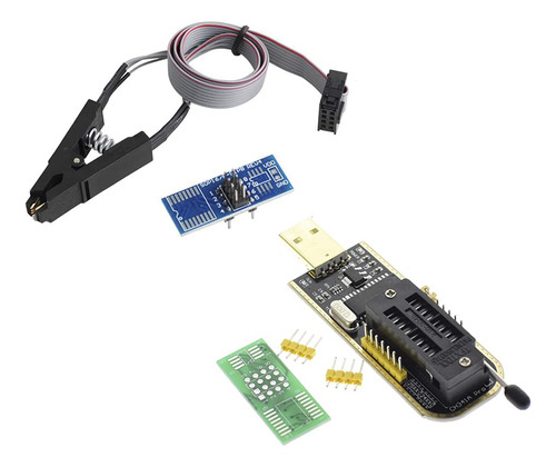 Serie Eeprom Flash Bio Modulo Programador Prueba Clip Para