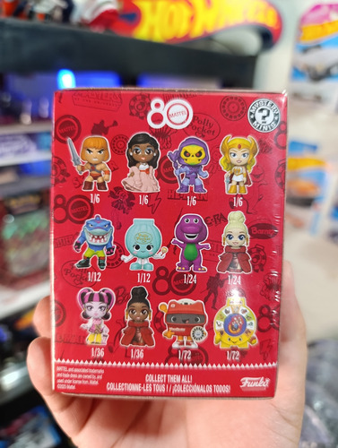 Funko Mattel 80 Aniversario Set De 5 Mistery Box Mini Figura