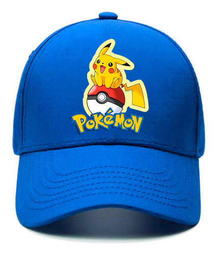 Gorra Pikachu Pokemon Ajustable