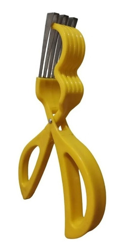 Cortador Rebanador Banano Tijeras Accesorio Cocina Rodajas