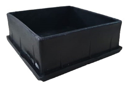 Imagen 3 de 4 de Regaton Plastico Interior Cuadrado 70x70 Mm X 5 Unidades