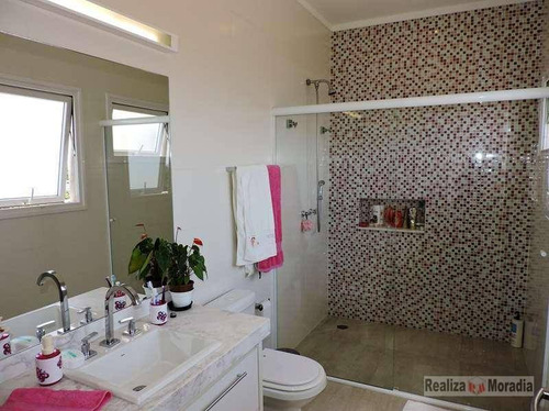 Casa Em Condomínio Moderna Com 843 M² 04 Suítes Gourmet Com Piscina Na Granja Viana - Ca0883