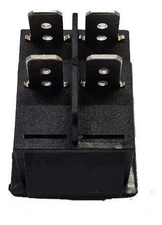 Imagen 4 de 4 de Switch Balancin 4 Patas 2 Polos - 2 Tiros 15a 250v Radox 835