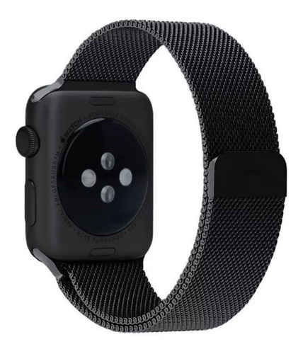 Imagen 3 de 4 de Correa Metálica Apple Watch 38 40 42 44m T500 W26 Smartwatch