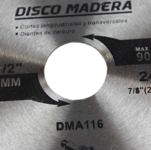 Disco Sierra Circular Madera 115x24 Dientes Dma116 Uyustools