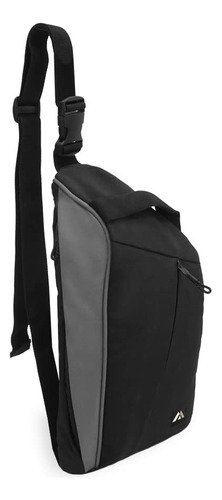 Everest Daily Sling Bag, Negro/gris, Talla Única, Negro /g.