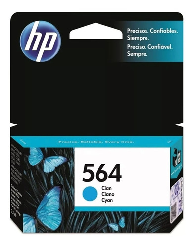 Cartucho Hp 564 Cyan Original Cb318wl 3520 3521 4620