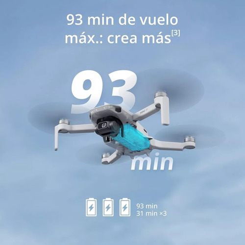 Dji Mini 4k Dron Con Cámara Uhd 249g 10km 1 Batería Gris