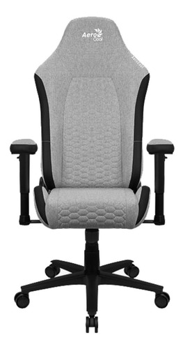 Imagen 2 de 10 de Silla Gamer Ergonomica Aerocool Crown Ash Grey