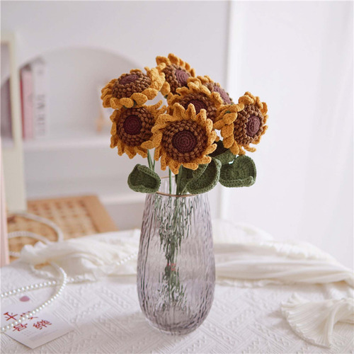 Un Ramo De Girasoles De Simulación, Productos Terminados De