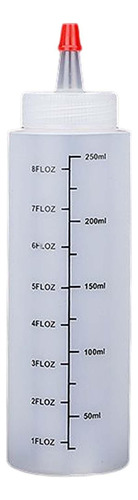 Botella De Para Ensaladas Con Tapa Roja 250ml