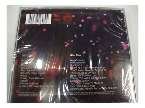 Cd Duplo - Rolling Stones - Live Licks - Importado, Lacrado