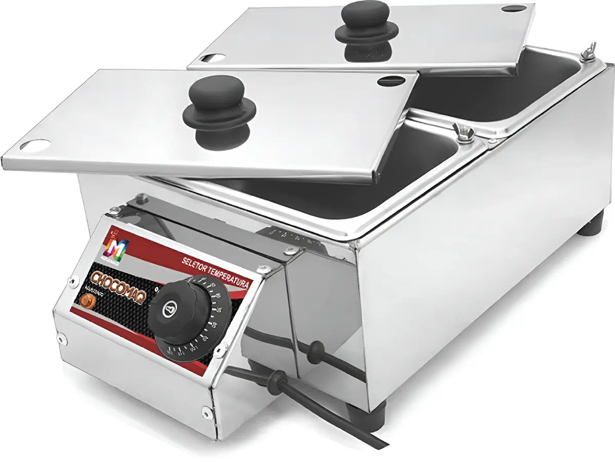 Derretedeira Chocolate Rechaud Multiuso CM-5L/2 Inovamaq 2,5l Inox