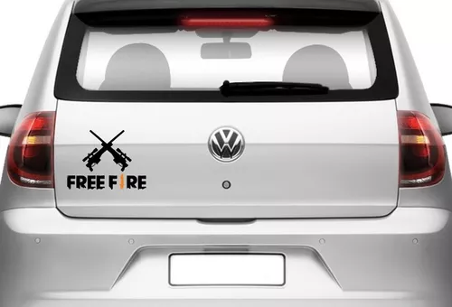 Free Fire Adesivo Personalizado Parede Carro Portas