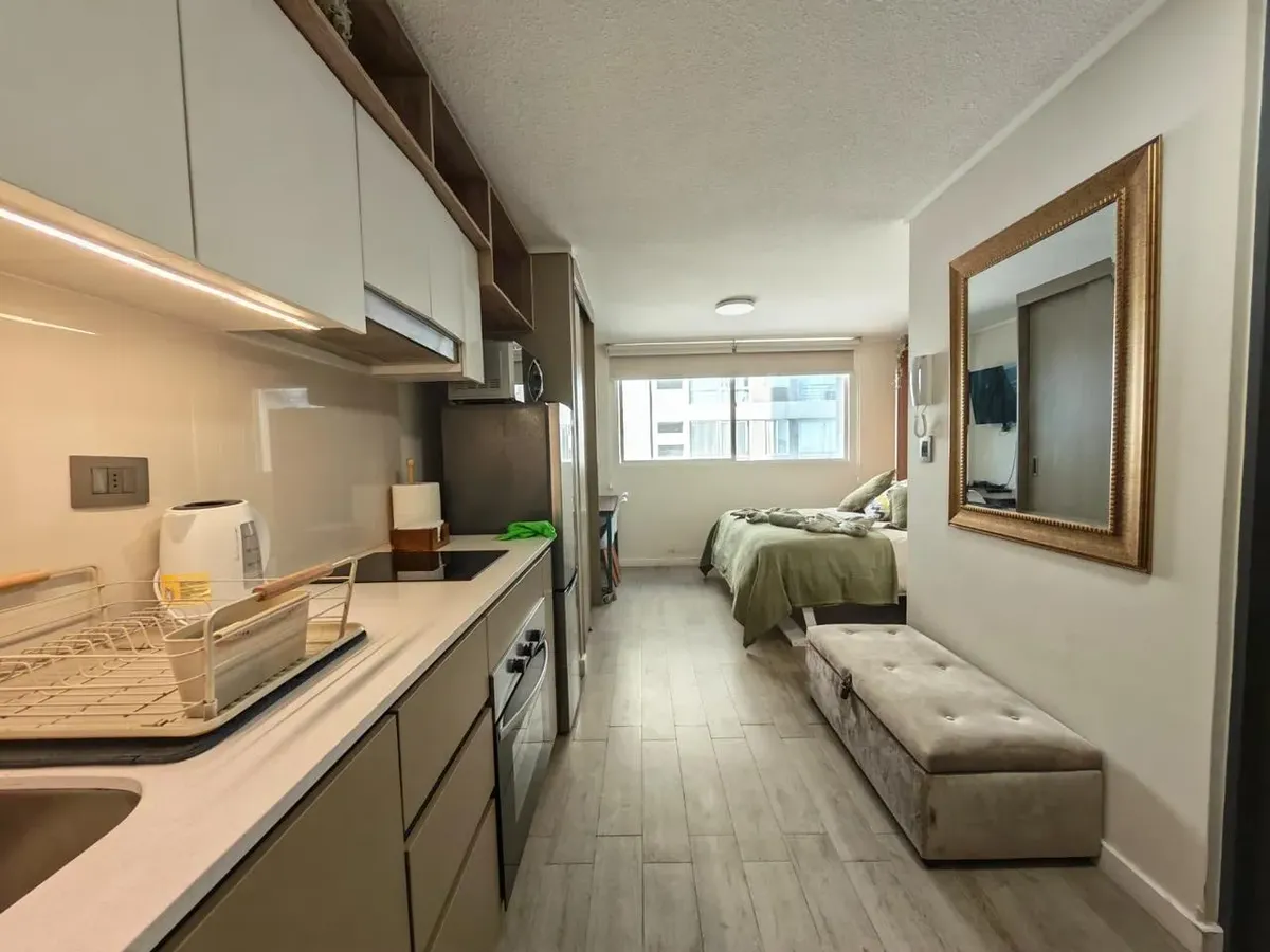 Imagen 2 de 14 de Arriendo Estudio Amoblado Sta Elvira Stgo Centro