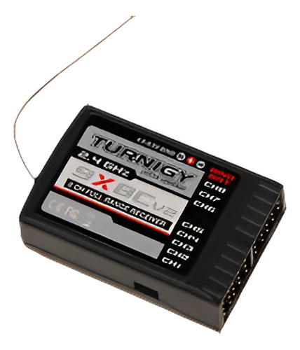 Rc Turnigy 9 X 2.4ghz 8ch Receptor (v2)