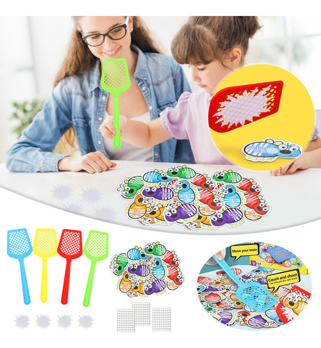 Juego De Mesa Slap Fly Para Aprender Inglés, Rompecabezas, P