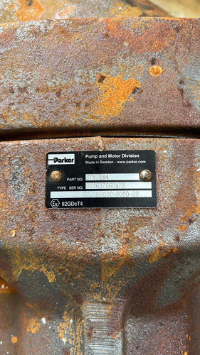 Motor Hidráulico Fixo 250 Cilindradas - Parker