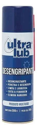 Kit Com 6 Spray Desengripante Òleo 300ml Ultra Lub