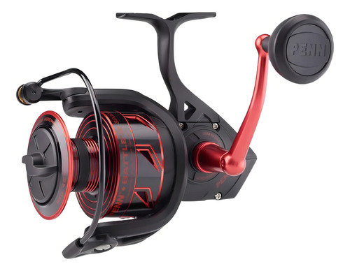 Carrete Penn Battle Ill 4000 High Speed Color Negro Lado De La Manija Derecho/izquierdo