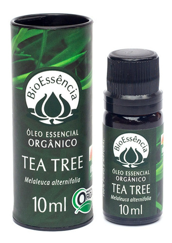 Óleo Essencial De Teatree Melaleuca Orgânico Bioessencia10ml