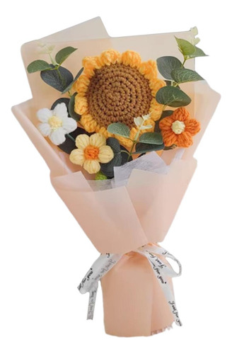 Flores De Crochet Bouquet Preservado Centropísima De Mesa