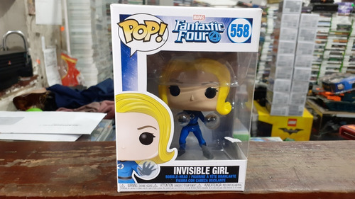 Funko Pop! Invisible Girl Fantastic Four 558 Completo
