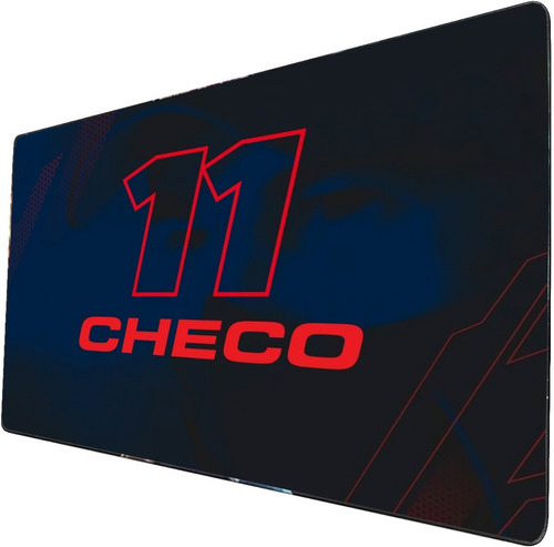 Mouse Pad Largo Checo Perez 11 Formula 1 Gamer Art 40x90cm