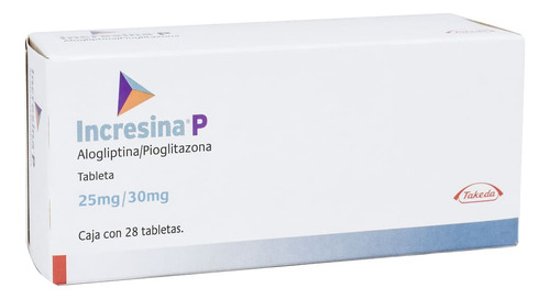 Incresina p Incresina P 25/30 Mg Caja C/28 Tabletas - TAKEDA MEXICO, S.A. DE C.V.