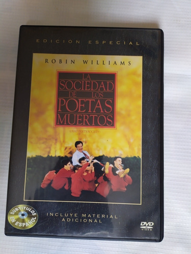 La Sociedad De Los Poetas Muertos Robin Williams Película Dv