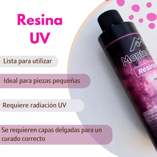 Resina Uv De Secado Ultravioleta 400gs Transparente En Stock