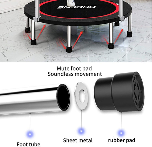 Mini Trampolin Plegable Ejercicio Fitness Resistencia Entren