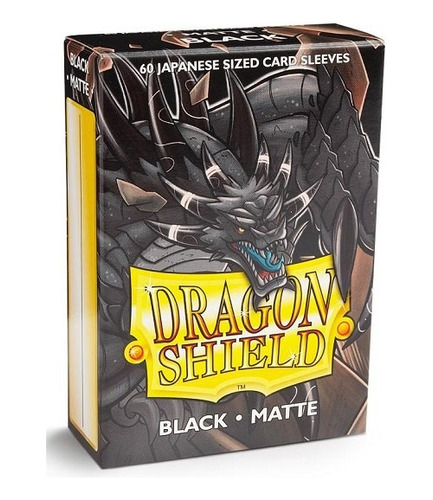 Protectores Black Matte Dragonshield (small)