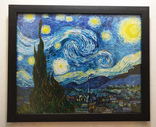 La Noche Estrellada / Van Gogh _ Cuadro Decorativo
