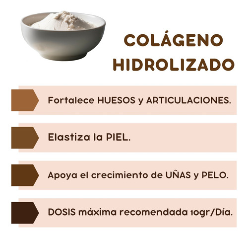 Imagen 4 de 8 de Colágeno Hidrolizado Puro Por Kilo