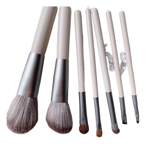 7 Naked Powder Makeup Brush Set - Unidad a $7925