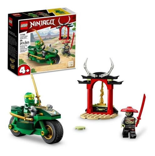 Kit Lego Ninjago Moto Callejera Ninja De Lloyd 71788 Cantidad de piezas 64