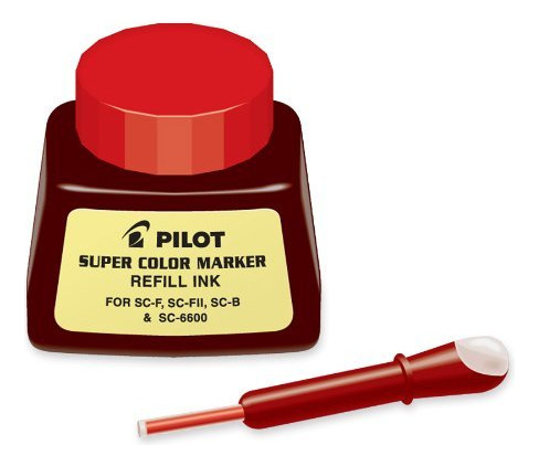 Pack 2 Boligrafo Pilot 43700 Tinta Recambio Para Marcador