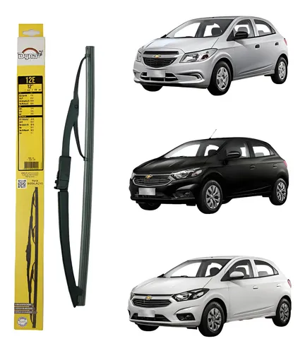 Palheta Traseira Onix 2012 A 2019 Original Dyna Preto | MercadoLivre