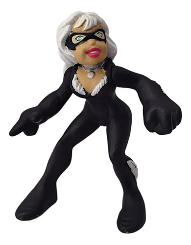 Black Cat Gata Negra Spiderman Super Hero Squad Hasbro 