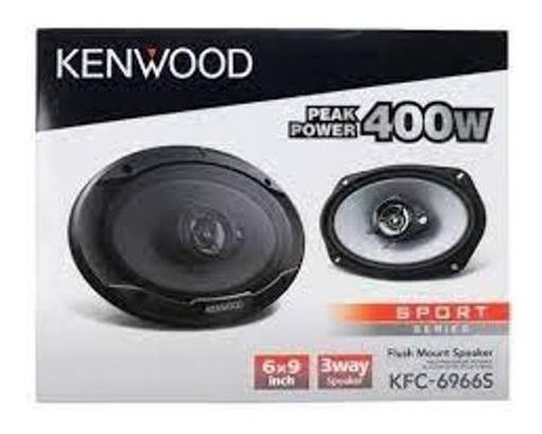 Corneta 6x9  3 Vias 400w 45rms Kenwood