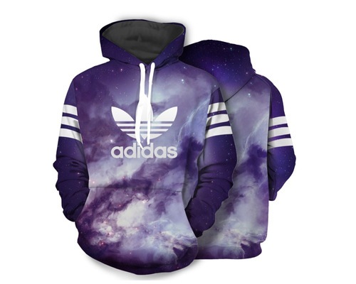 moletom adidas estampado