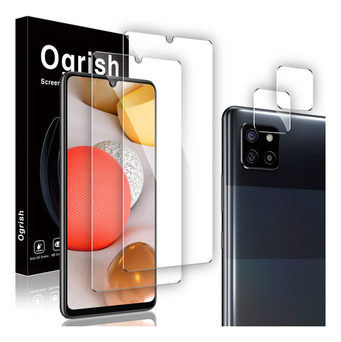 Ogrish 2 Protector Pantalla Vidrio Templado Para Samsung A42