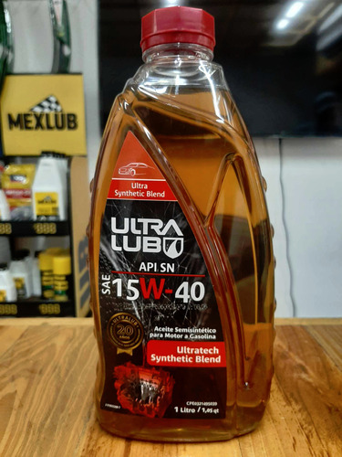 Aceite Ultra Lub 15w40 Semisintético