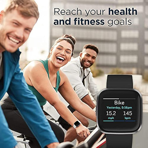 Reloj Inteligente Fitbit Versa 2 Para La Salud Y El Estado F